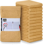 Utopia Towels Kitchen Bar Mops, Pack of 12, 16x19 in, 100% Cotton, Black | Multi-Purpose Cleaning Cloths for Home & Kitchen Bars - Super Absorbent, Soft, Durable, Lint-Free, Machine Washable - Image 13