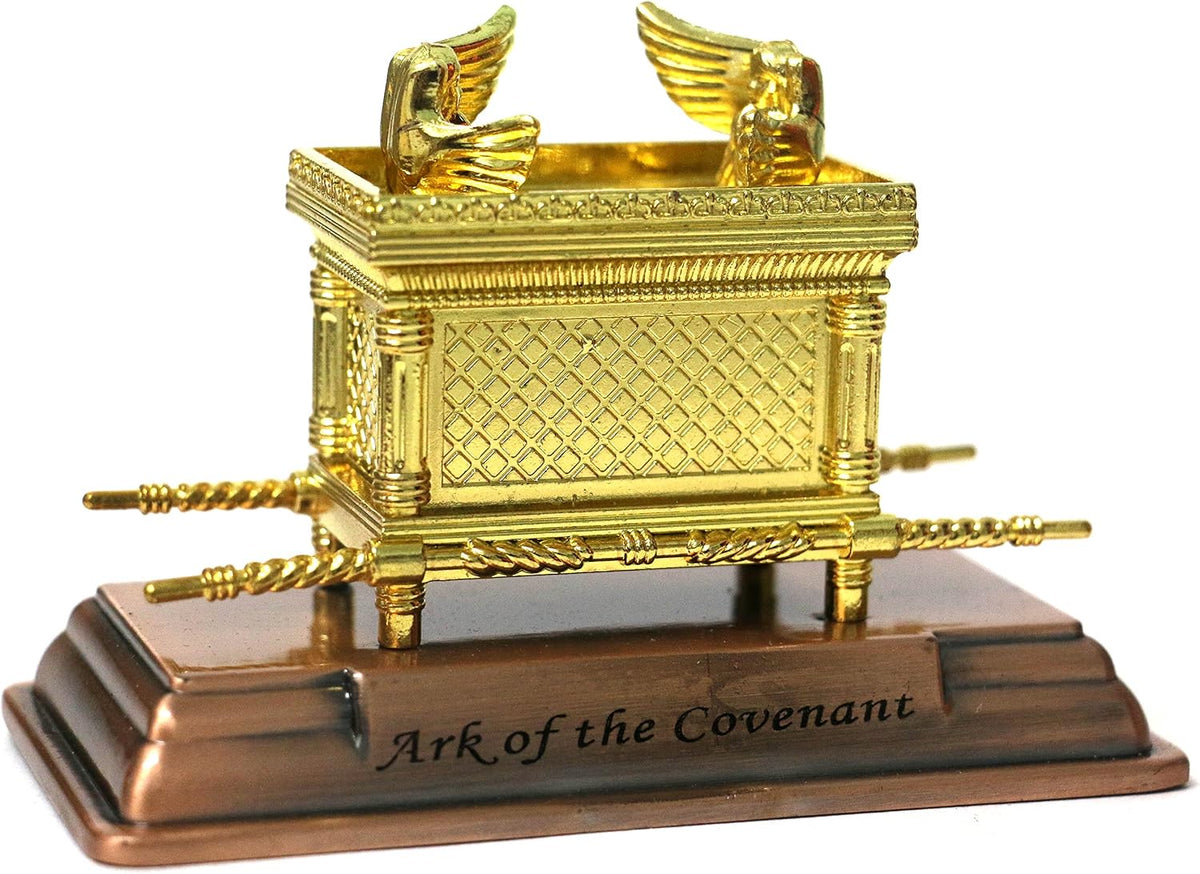 The Ark of the Covenant Gold Plated Table Top Mini - 2" X 1.50" X 1.10" - Image 1