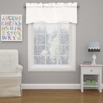ECLIPSE Kendall Modern Scalloped Valance Rod Pocket Window Curtain for Kitchen or Bathroom , Raspberry, 42" x 18" - Image 12