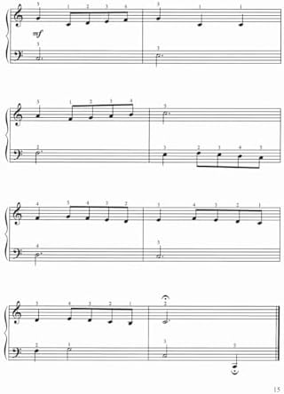 A First Book of Bach: For The Beginning Pianist with Downloadable MP3s (Dover Classical Piano Music For Beginners) - Image 7