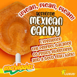 Close up of chili coated Mexican hard candy