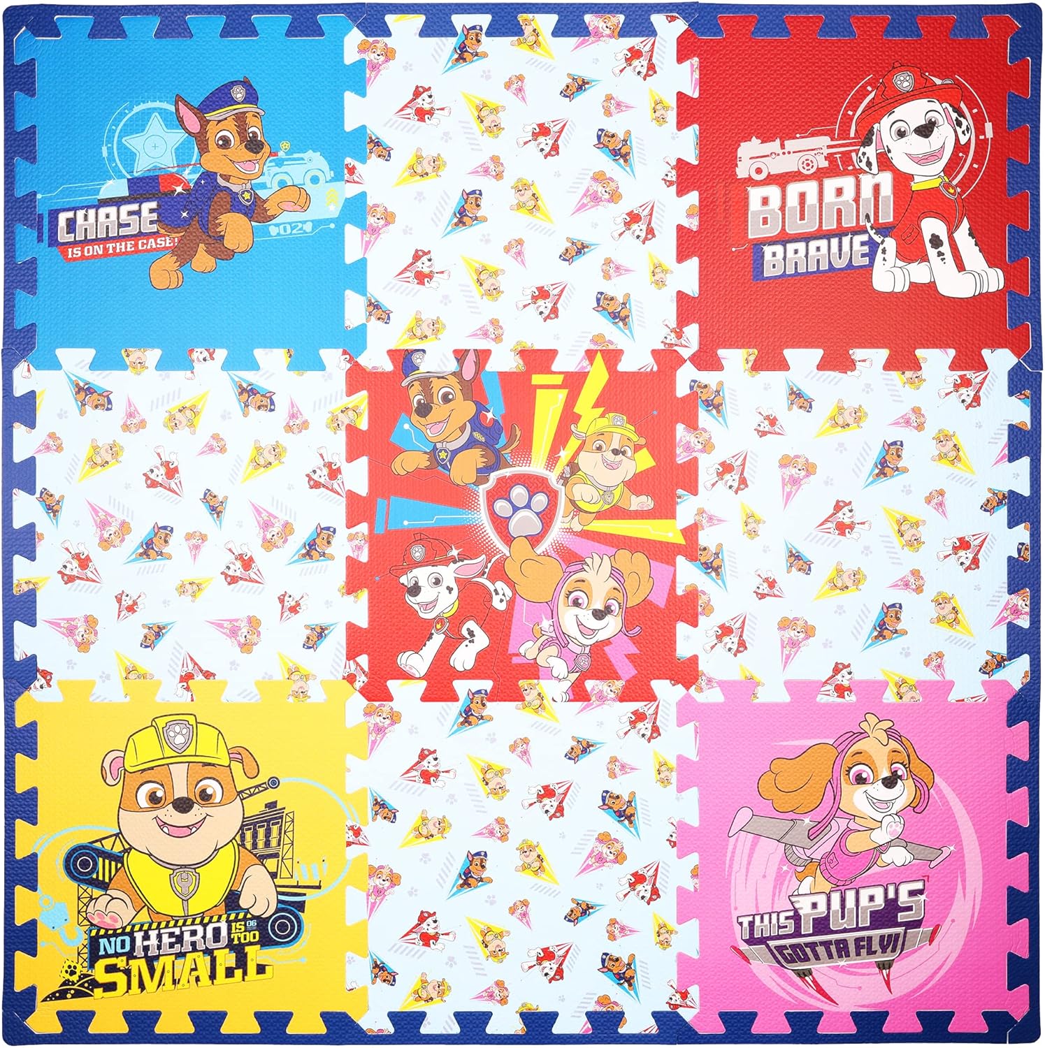 Capelli Sport Paw Patrol kids foam mat front view
