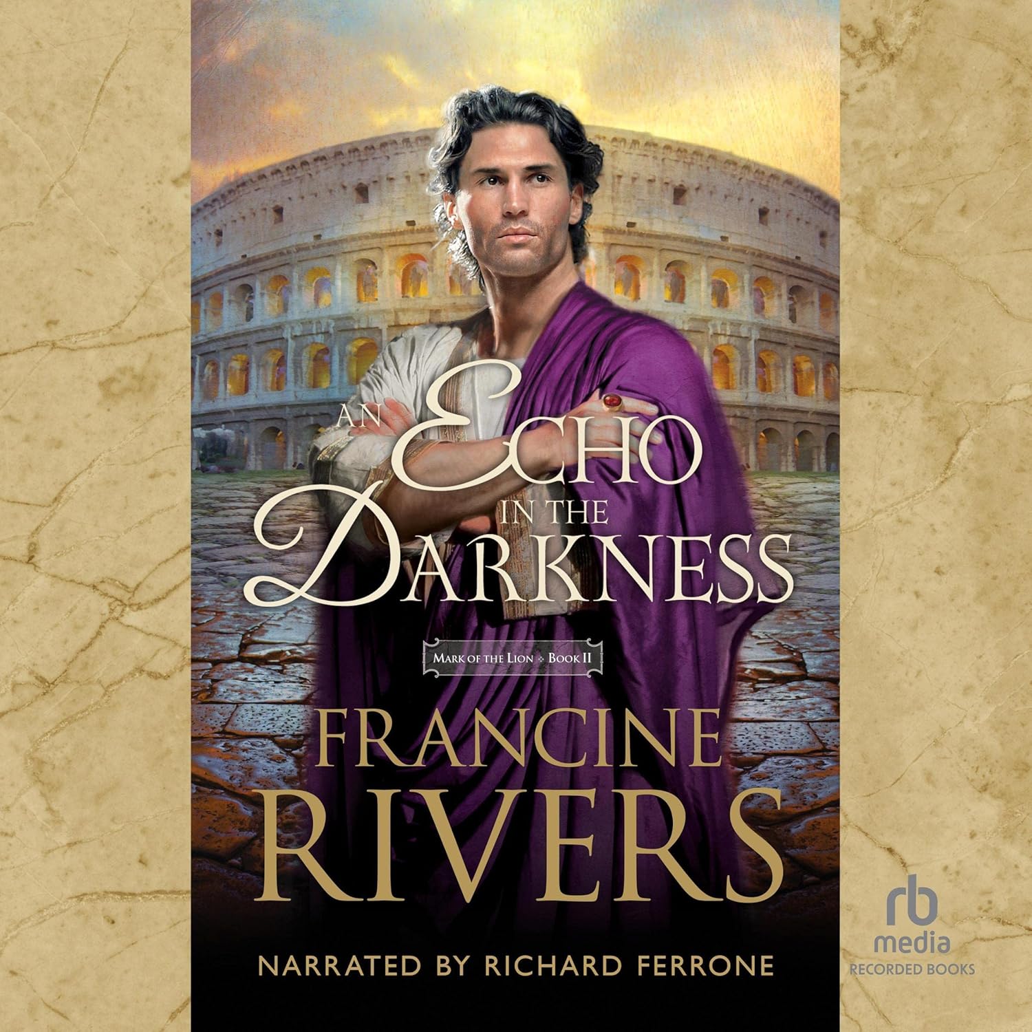 Francine Rivers An Echo in the Darkness audiobook front cover