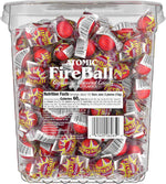 Wonka Atomic Fireball candy packaging sides showing 240 count