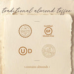 Enstrom Milk Chocolate Almond Toffee luxury gift presentation for international sweet lovers