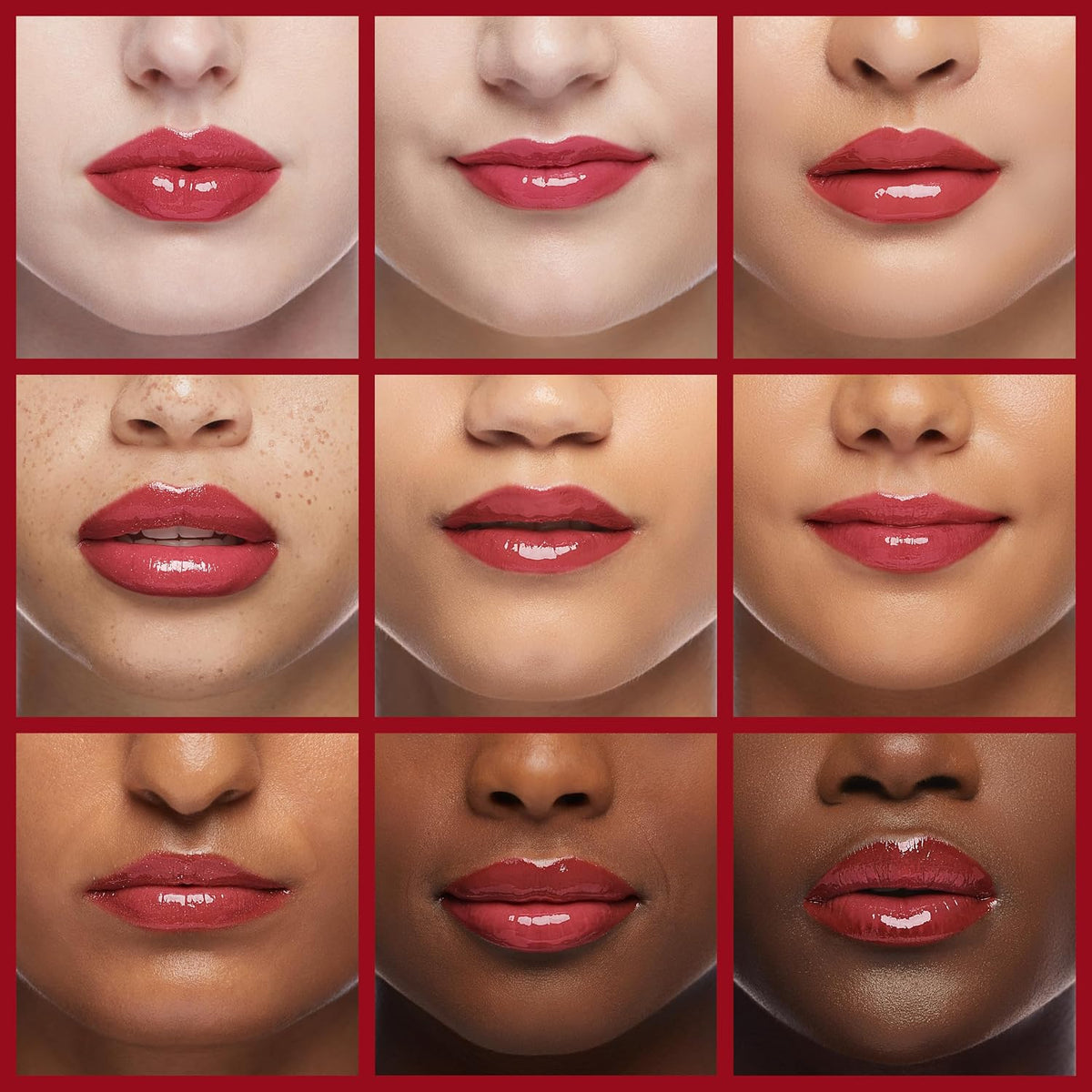 Korean makeup look showcasing the Cherry Ade shade on lips and cheeks.