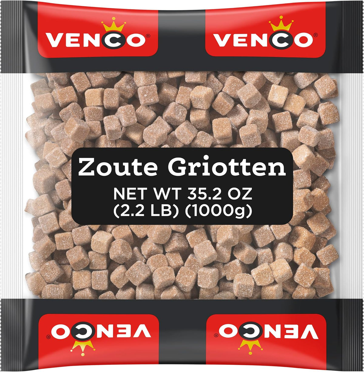 Venco Schoolkrijt Licorice Chalk Candy - School Chalk Original Dutch Licorice Candy from Netherlands - White Crunchy Mint Coated Liquorice Sticks with Soft Sweet Anise Filling - Bulk 2.2 lbs Bag - Image 9
