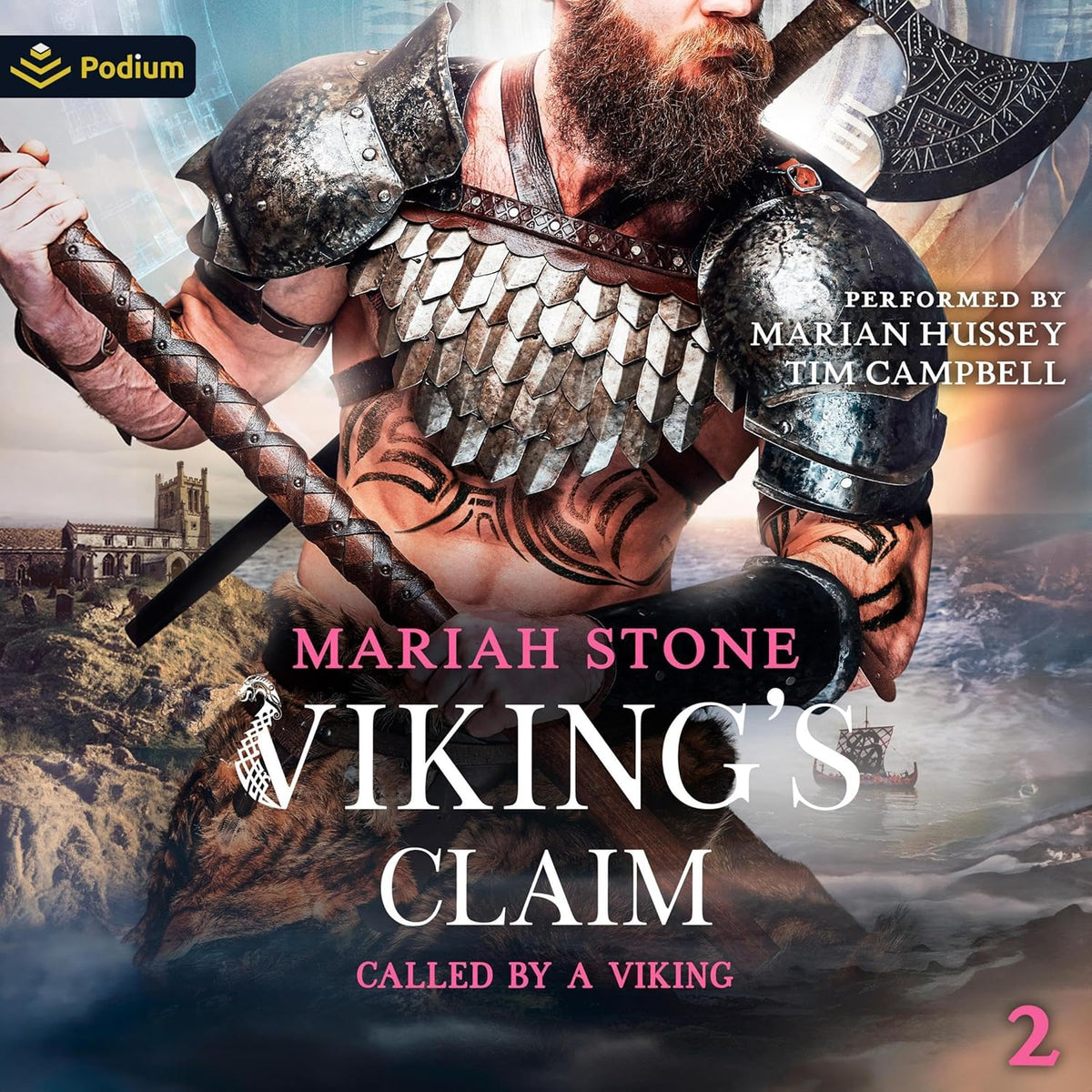 Mariah Stone Viking's Claim Book 2 front view imported romance novel online India