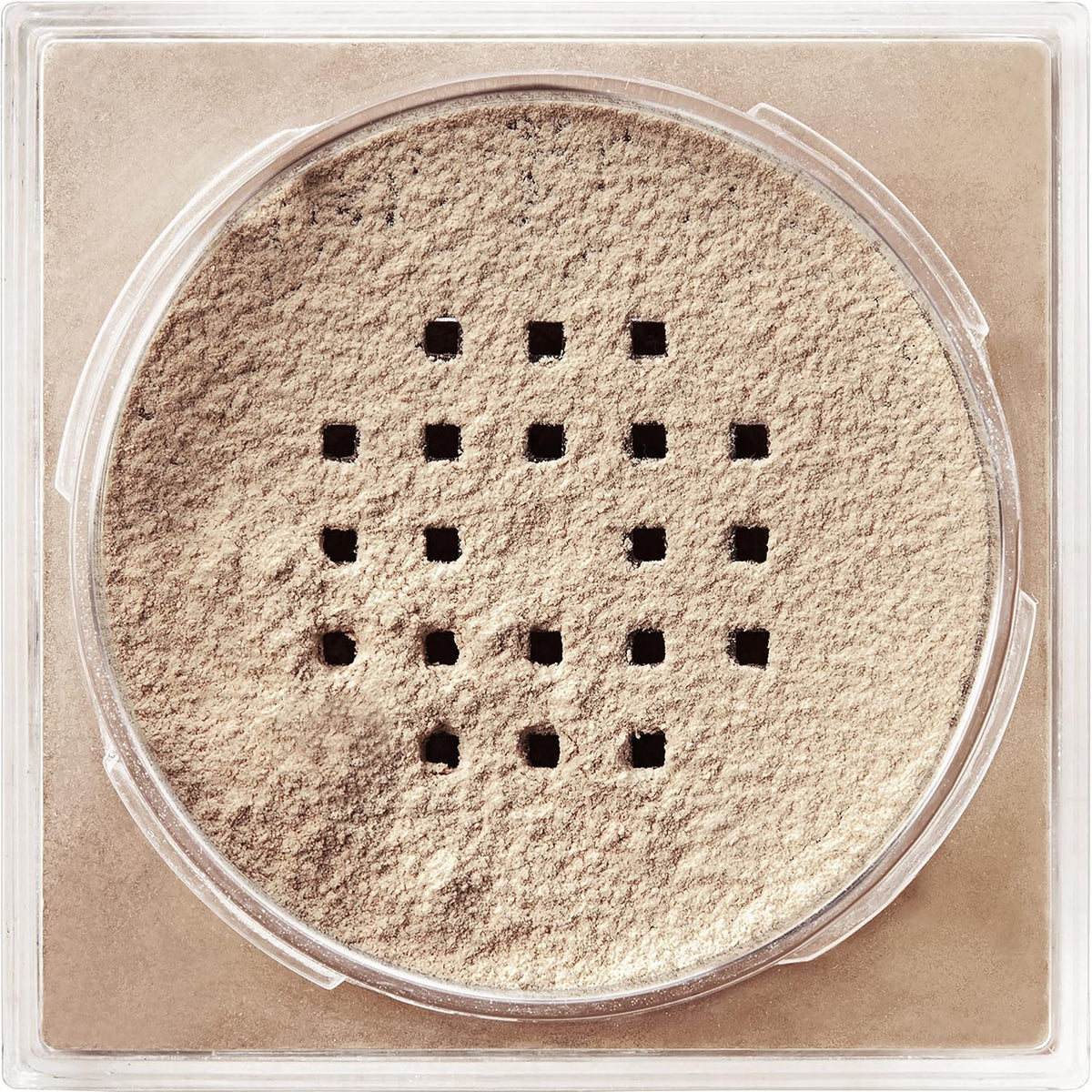 Side profile of Maybelline New York setting powder jar