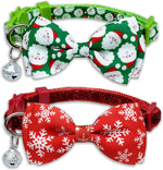 2 Pack Halloween Cat Collar with Bell, Holiday Jack-O-Lantern and Candycorn Collar for Kitty Kitten Male Female Cats (Jack-O-Lantern/Candycorn) - Image 9