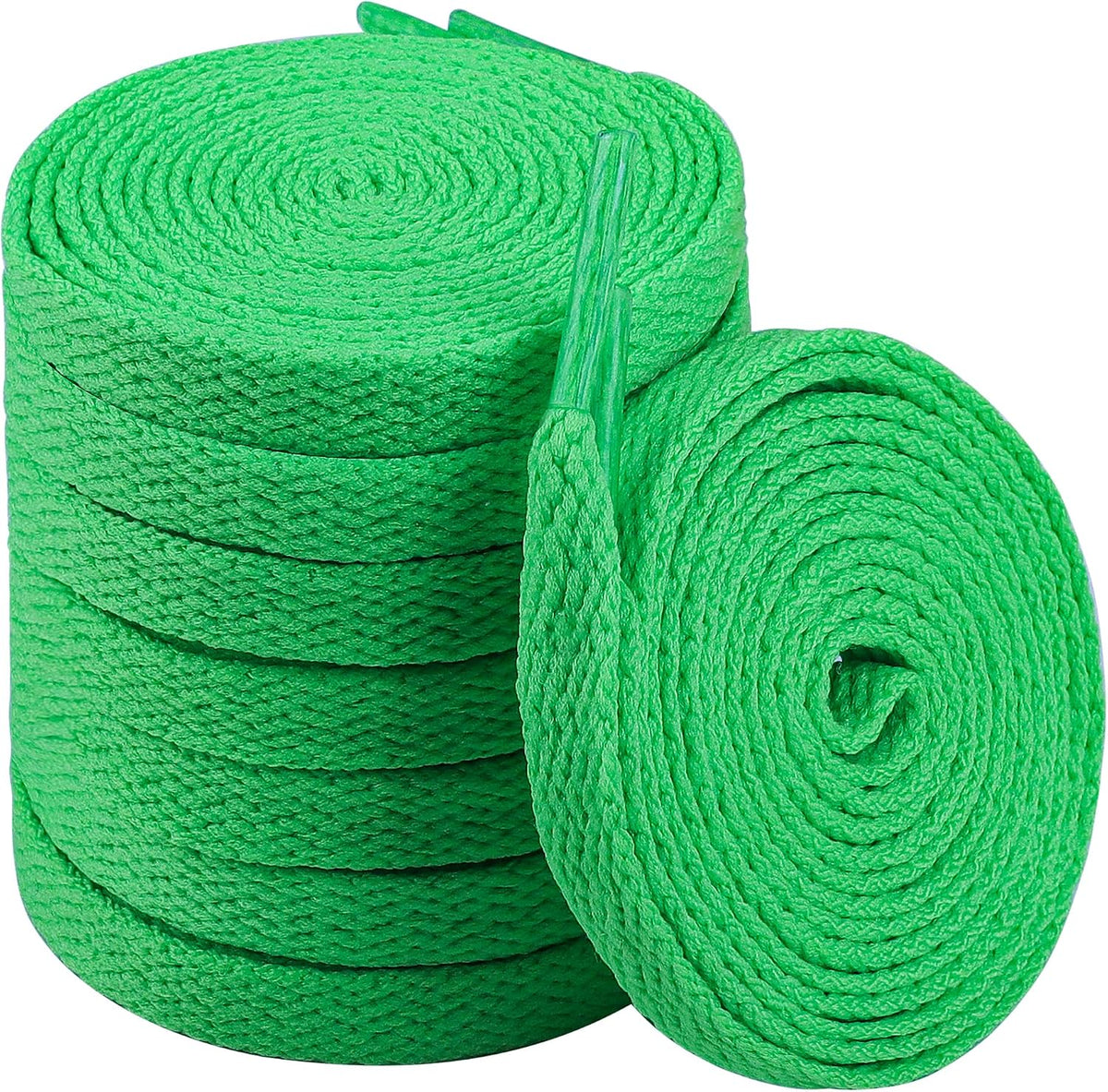 Teskyer Shoe Laces for Sneakers, 4 Pairs Flat Shoelaces | Refresh Worn Sneakers, Strong Braided Polyester, 4 Pairs Value Pack, Multiple Lengths & Colors Available - Image 10