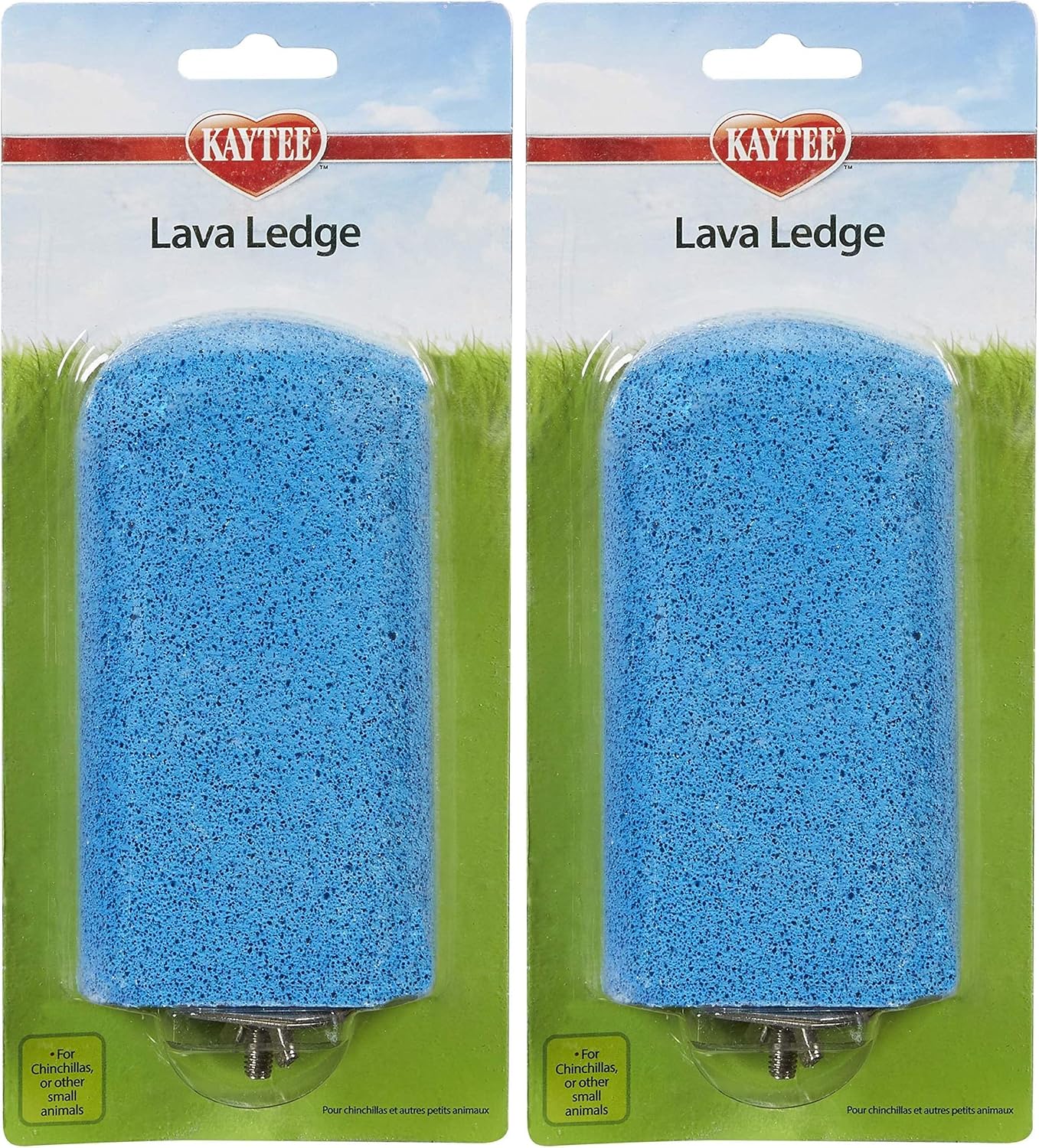 Kaytee Lava Ledge for Attaching to Small Pet Animal Wire Habitats (Pack of 2) - Image 1