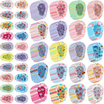 Copkim adhesive eye patches for kids front view showing cute colorful cartoon designs pack