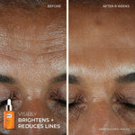 RoC Vitamin C Gel Cream jar close up highlighting anti-aging facial moisturizer.