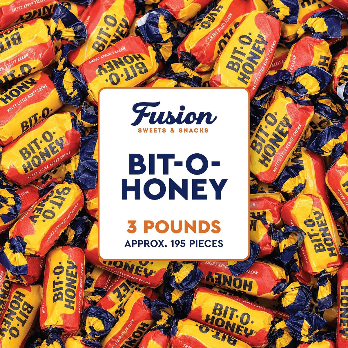 Honey Candy - 1 LB Bulk Bag - Individually Wrapped Retro Candy | Real Honey And Almond Taffy (Approx 65 Pieces) - Image 10