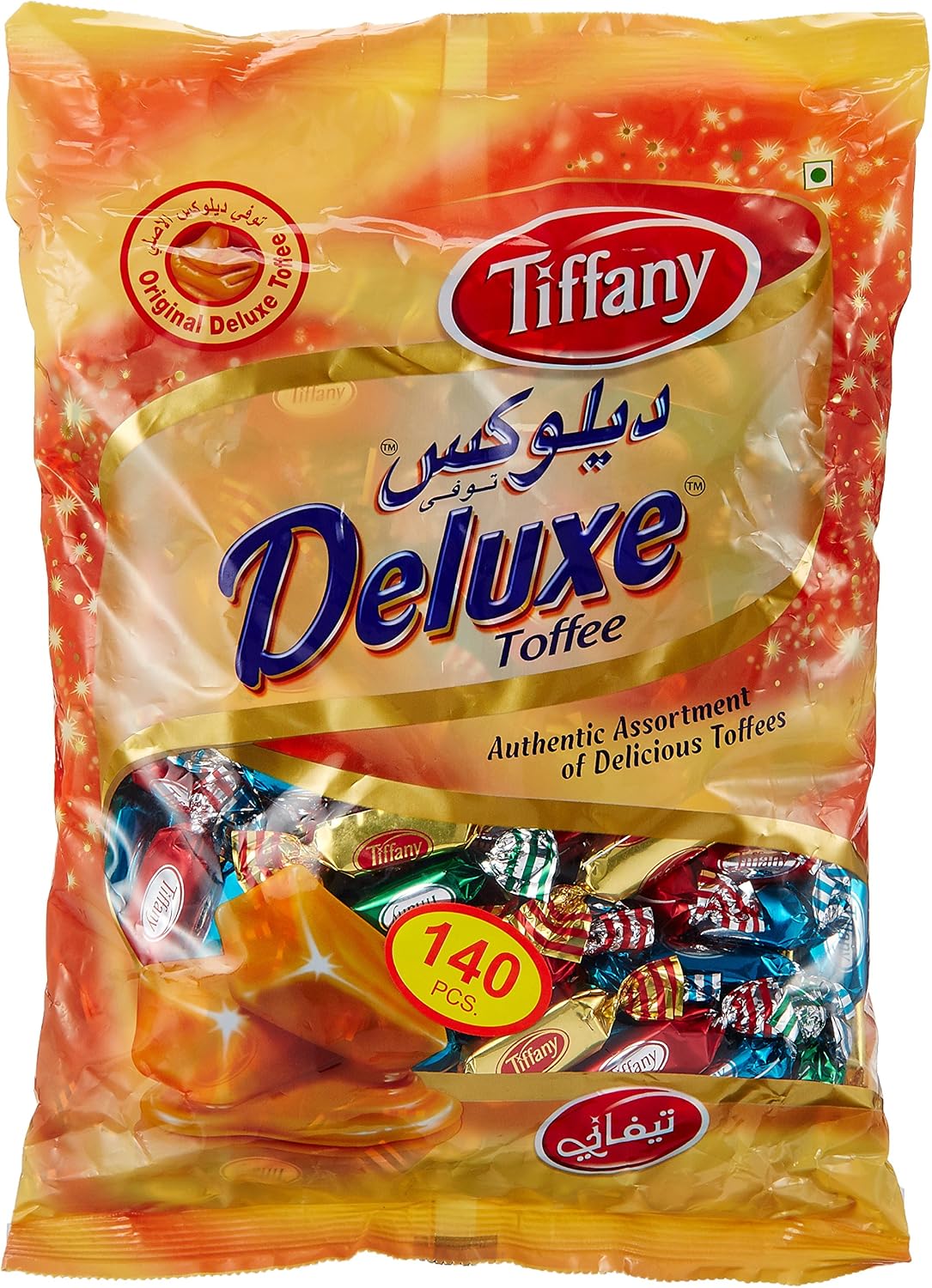 Tiffany Deluxe Toffee front view packaging