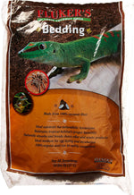 A tropical frog habitat setup utilizing Fluker's moisture retaining coconut fiber bedding.