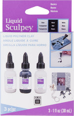 Sculpey Liquid Polymer Oven-Bake Clay Classic Sampler Pack front view