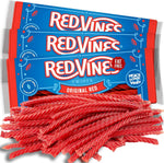 Red Vines Original Red Licorice Twists front view packaging imported American candy