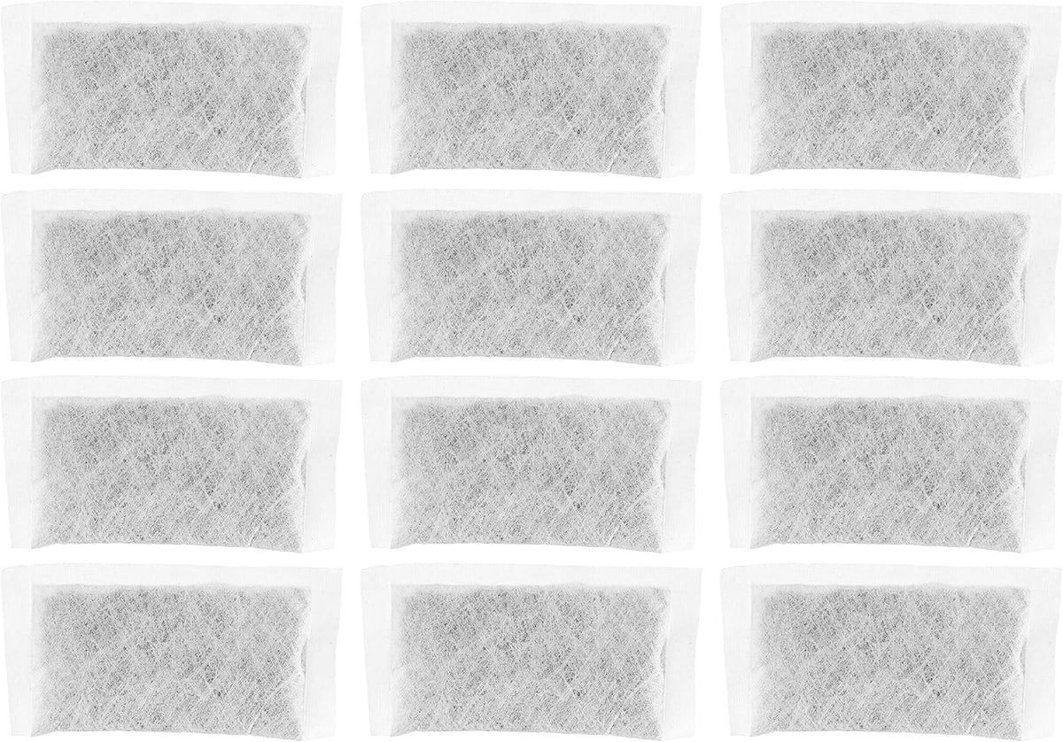 Nispira replacement activated charcoal water filter sachets front view packaging