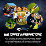Estes Athena rocket side profile angle