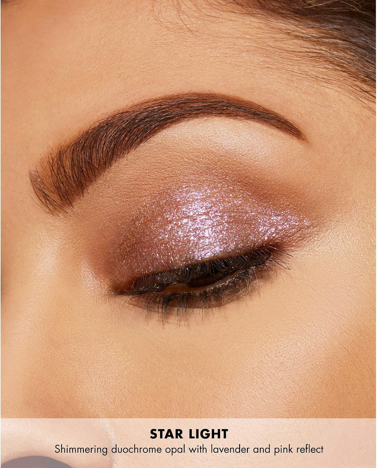 Milani cruelty free eye topper Star Light packaging graphics side view