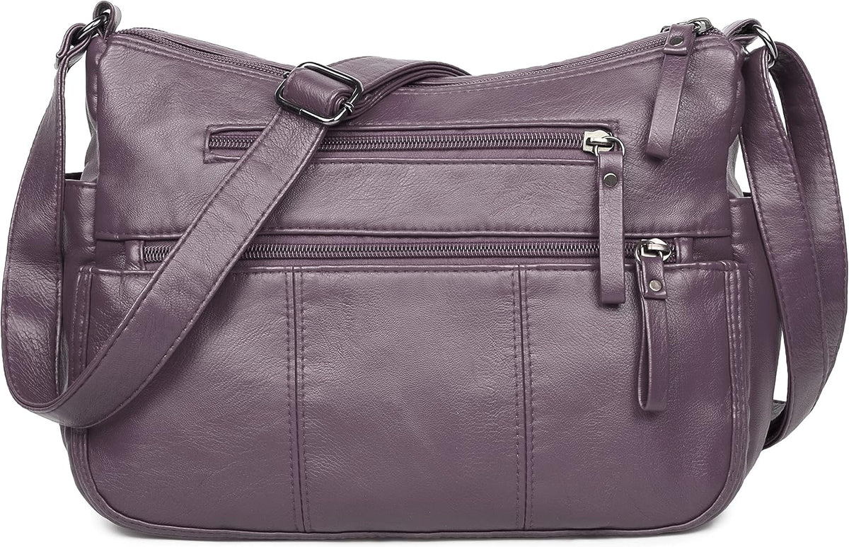 VOLGANIK ROCK Purses for Women Soft PU Leather Shoulder Bag Ladies Crossbody Purse and handbags Lightweight Pocketbook - Image 14
