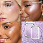 NYX PROFESSIONAL MAKEUP Buttermelt Highlighter, Powder Highlighter Makeup, With Up to 12H Wear and High Impact Glow - 40 No 1 Butta (Holographic Lavender) - Image 4