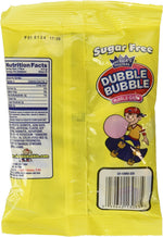 Dubble Bubble sugar free bubble gum original flavor