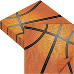 Aodaer basketball napkins 48 piece set front view