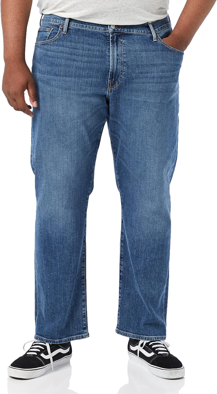 Lucky Brand Men's 181 Relaxed Straight-Leg Jean in Dellwood - Image 1