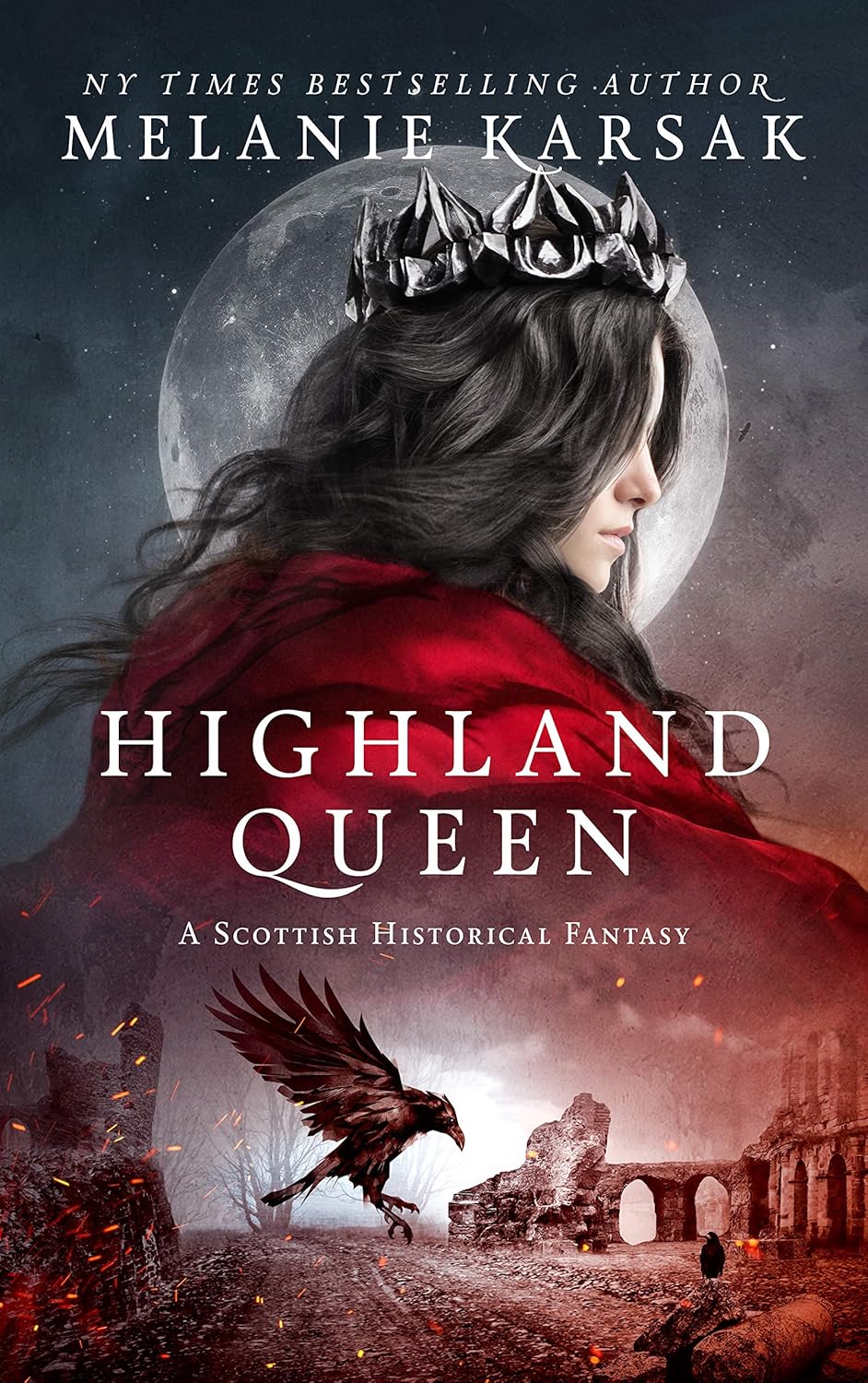 Melanie Karsak Highland Queen The Celtic Blood Series Book Four front view cover