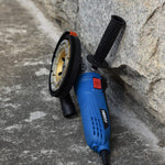 HERZO dust collection hood with vacuum connection port