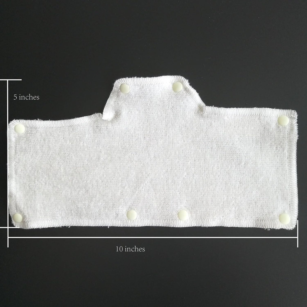 NAEE hard hat sweatband velvet terry cotton material close up
