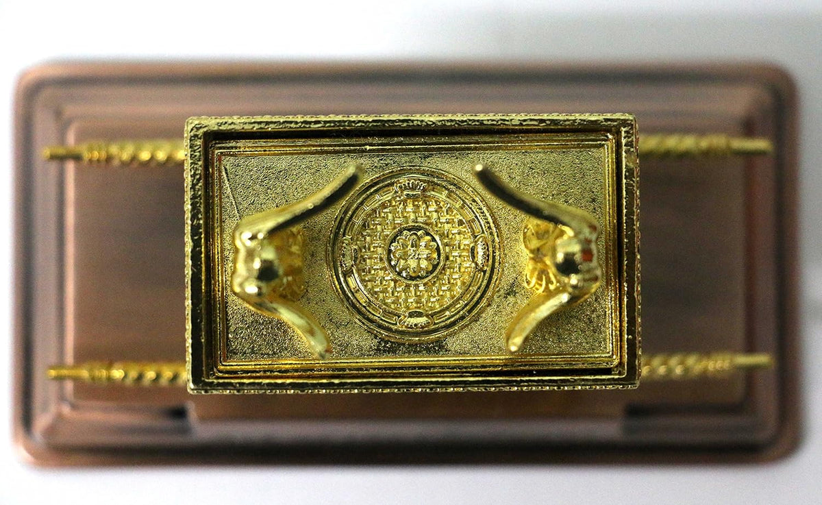 The Ark of the Covenant Gold Plated Table Top Mini - 2" X 1.50" X 1.10" - Image 6