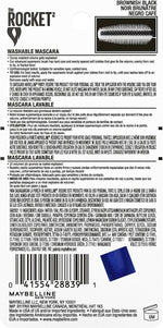 Maybelline New York Volum' Express The Rocket Washable Mascara, Brownish Black, 0.3 fl. oz. - Image 3