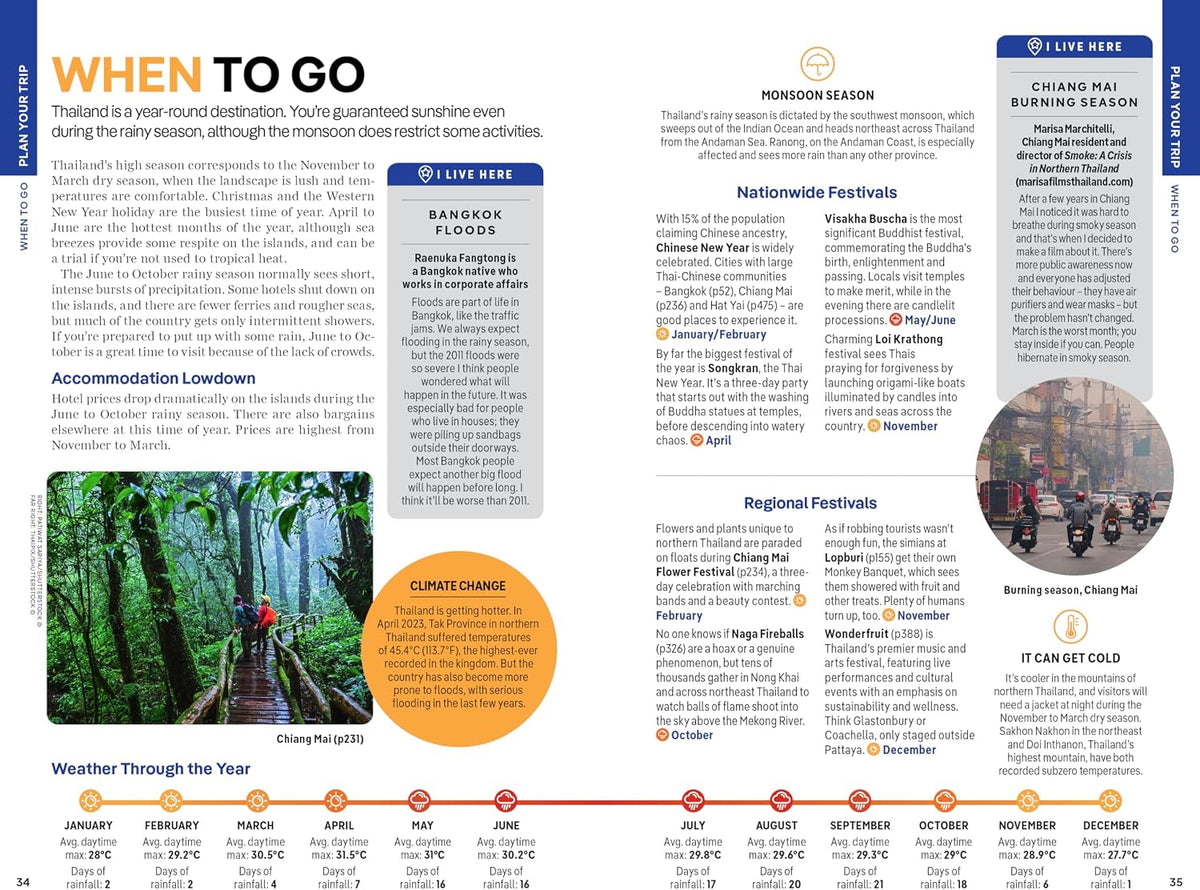 Lonely Planet Thailand: Plan the Trip of a Lifetime | Detailed Itineraries & Maps | Insider Tips | Covers Bangkok, Phuket & the Andaman Coast, Chiang Mai Province and more (Travel Guide) - Image 10