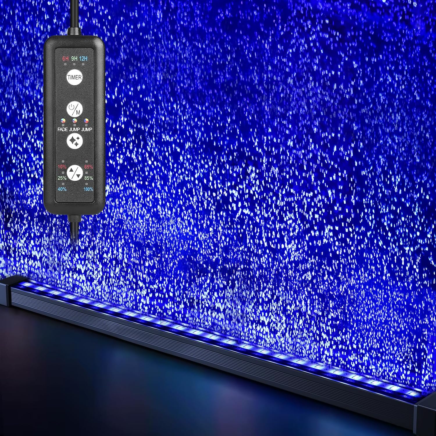 fishkeeper Aquarium Bubble Bar with Air Bubble Hole, for 34"+ Tank - Image 1