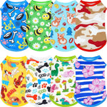 Dog clothes pack set for daily walking and outdoor activities