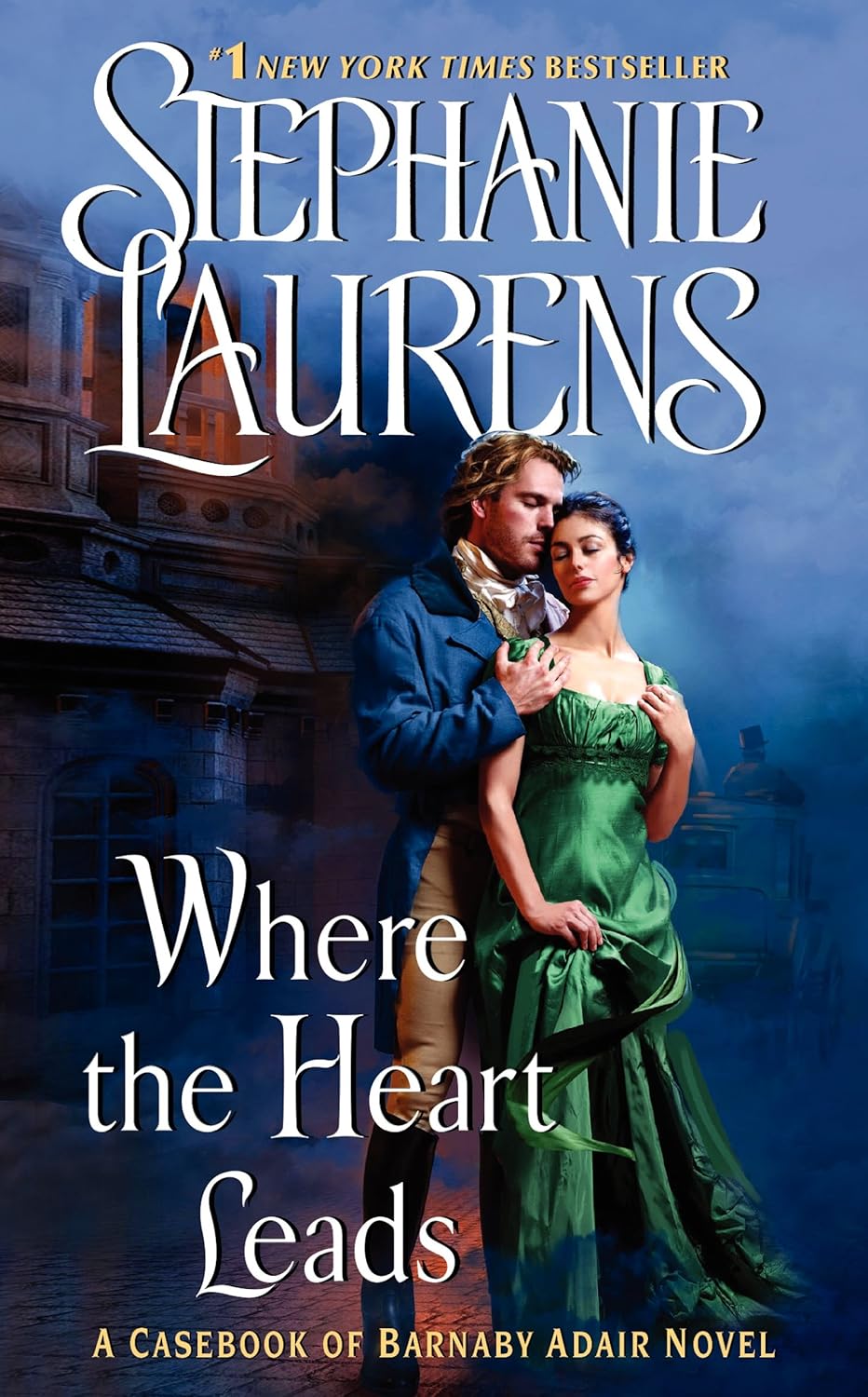 Stephanie Laurens Where the Heart Leads mass market paperback book front cover