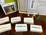 The Ungame vintage edition rulebook and components display
