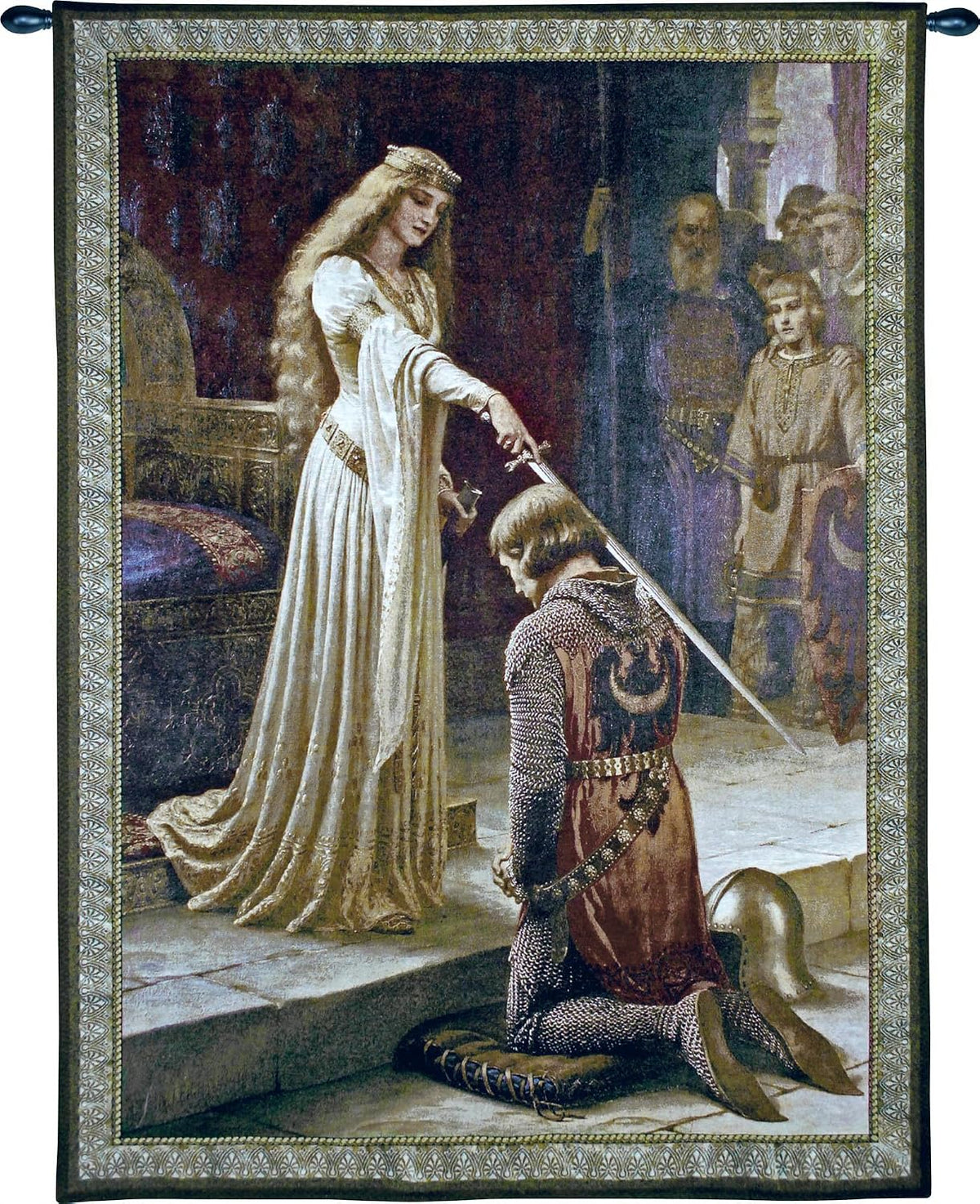 Fine Art Tapestries The Accolade front view wall art hanging