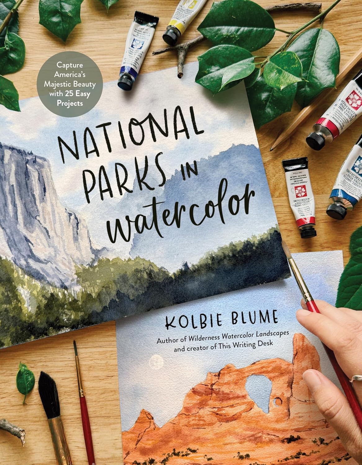 National Parks in Watercolor: Capture America's Majestic Beauty with 25 Easy Projects - Image 1