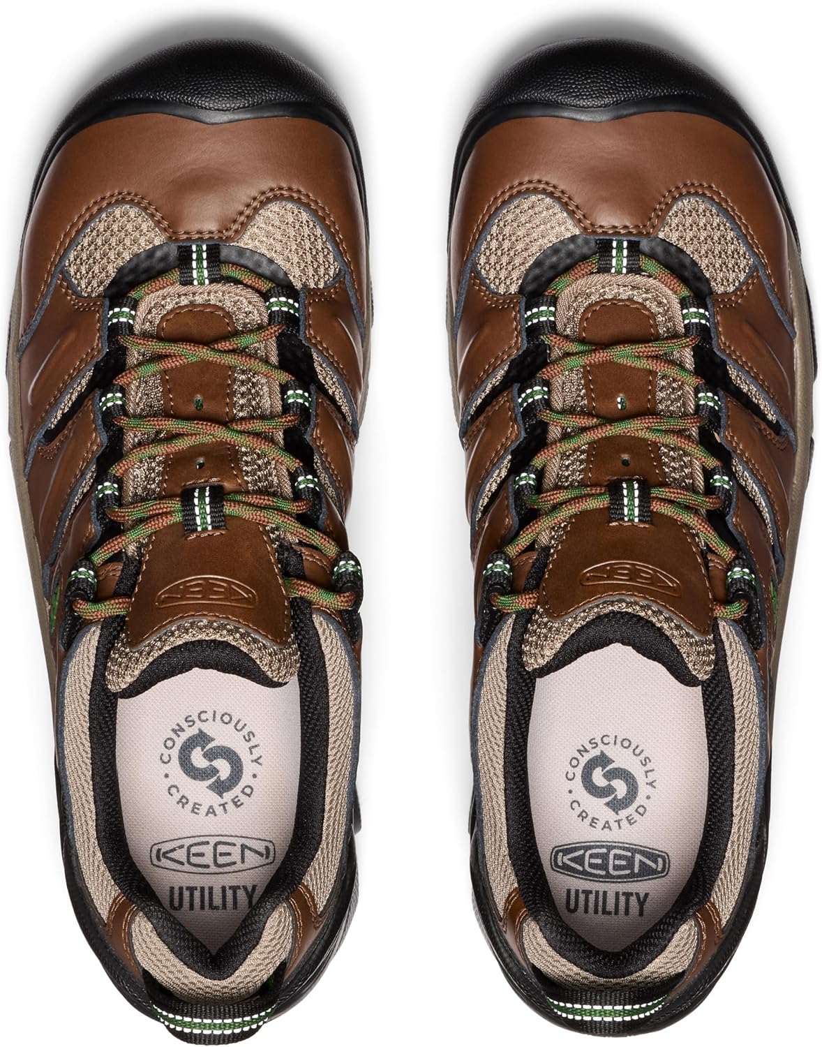 KEEN Utility safety shoes breathable mesh inner lining detail
