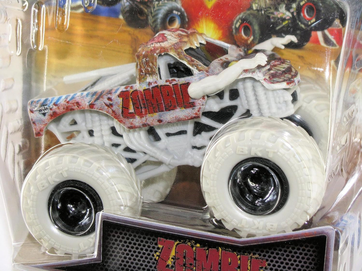Monster Jam Series 31 Bone Yard Zombie truck side profile