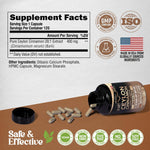 NutraHarmony Ceylon Cinnamon capsules daily serving size illustration