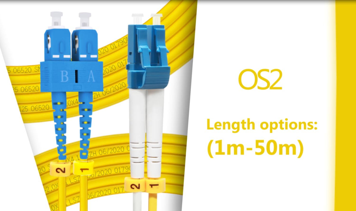 Professional network setup using Flyprofiber patch cables