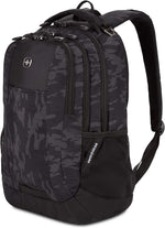 SwissGear 5505 Cecil 16" Laptop Backpack Olive - Daily Laptop Bag with Gear Attachment Options - Multiple Organizer Pockets & Padded Shoulder Straps - Image 10