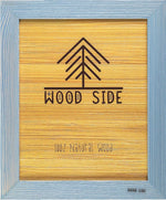 Woodside Rustic Wooden Picture Frame 11x14-100% Natural Solid Eco Distressed Wood for Wall Mounting Photo Frame - Dark Grey - Image 10