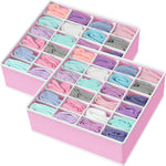 Simple Houseware 3 pack dresser organizer set layout